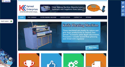 Desktop Screenshot of filtermakingmachine.net